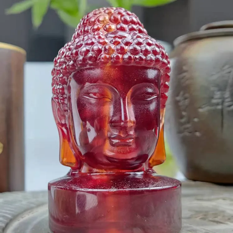 Terahertz Buddha Head Decor