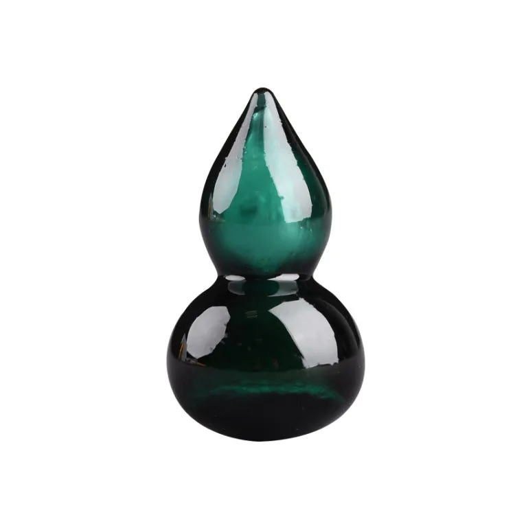 Terahertz Dark Green Gourd Pendant